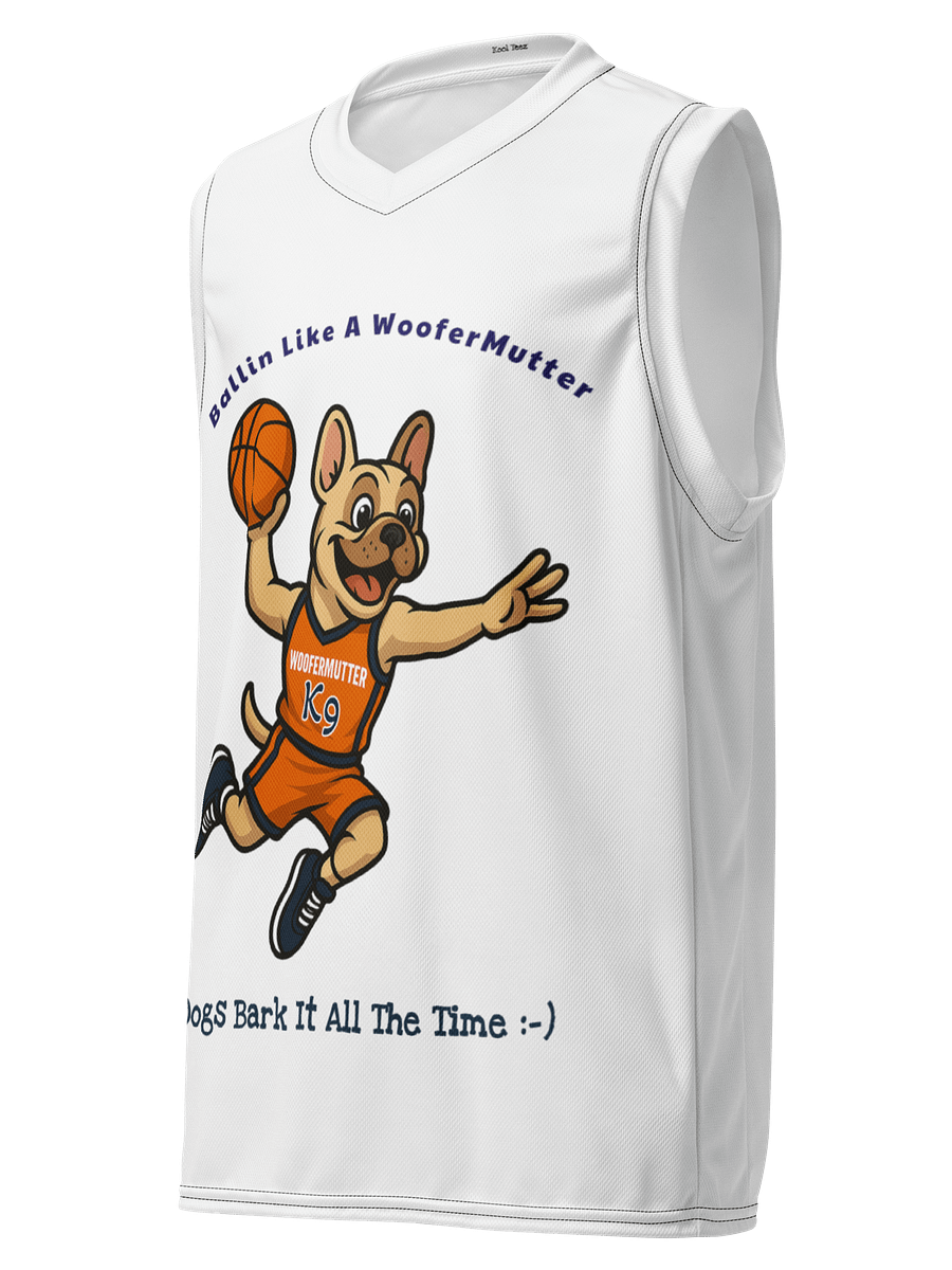 French Bulldog Unisex Basketball Jersey product image (5)