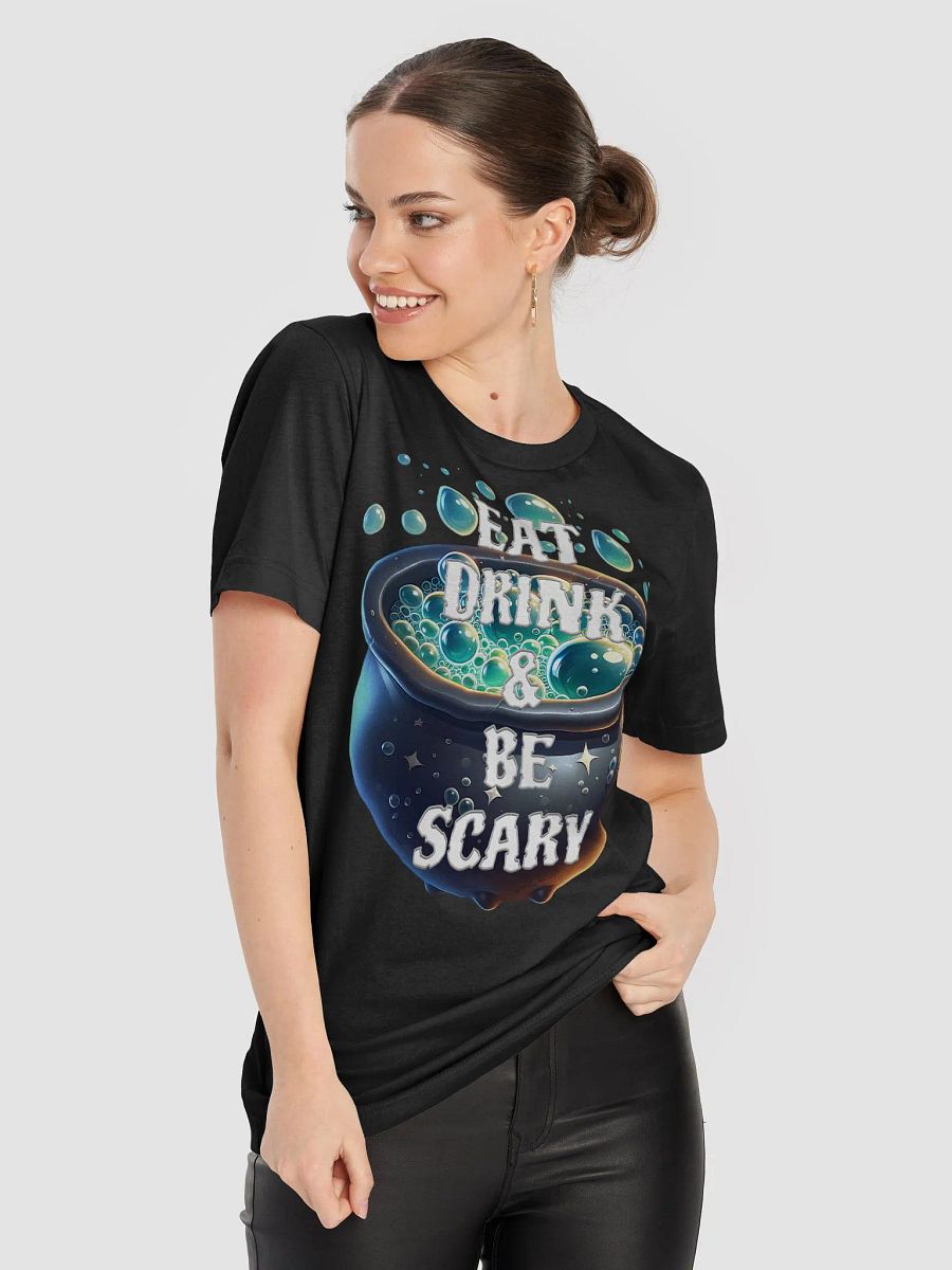 Eat Drink & Be Scary Halloween T-Shirt product image (8)