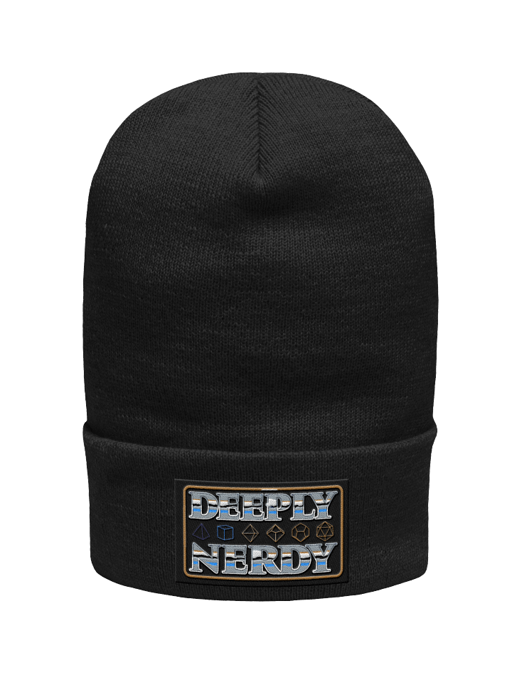 Deeply Nerdy Cuffed Beanie product image (1)