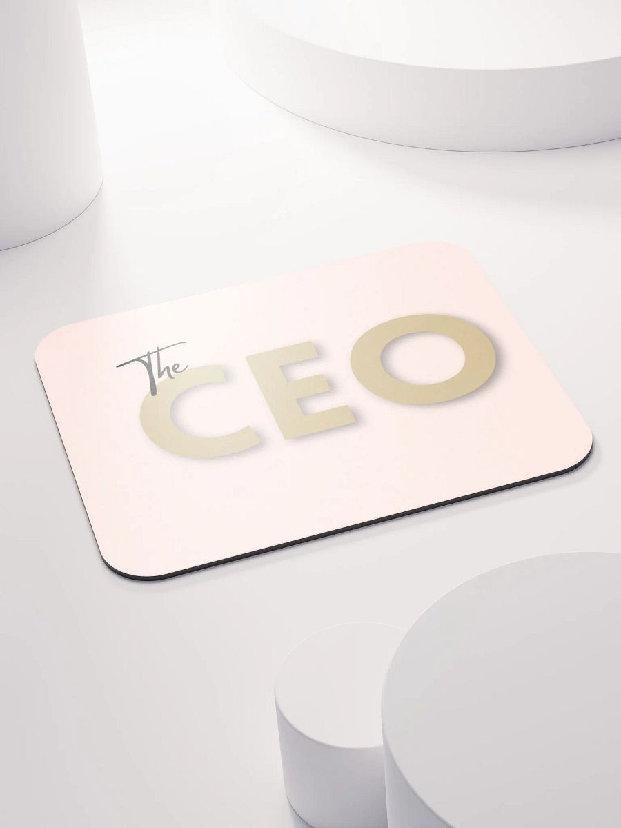 The CEO Mouse Pad - Blush product image (4)