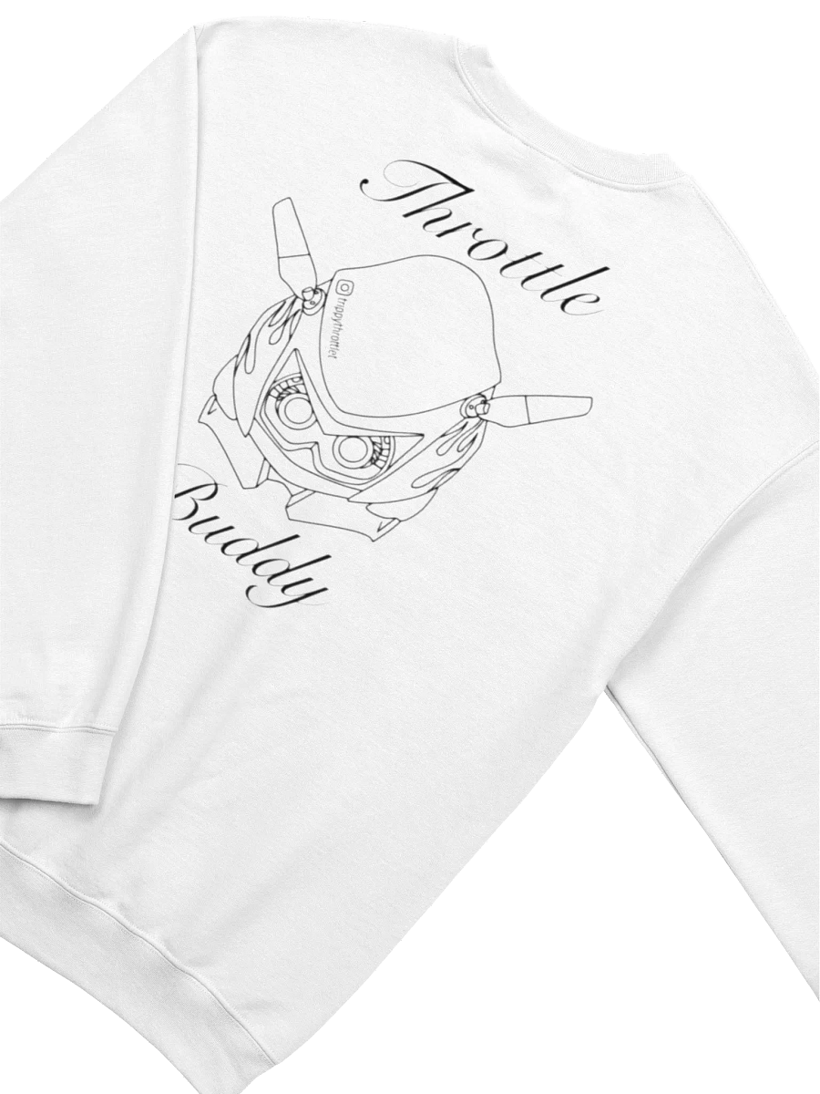 ThrottleBuddy Sweater White product image (4)