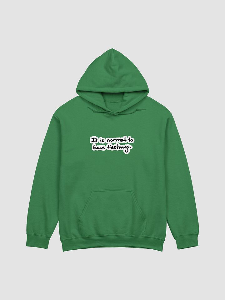 It is normal to have feelings. (bubble design) classic hoodie product image (38)
