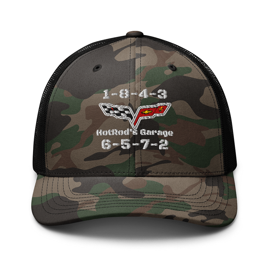 Chevy Firing Order Camo Caps product image (1)