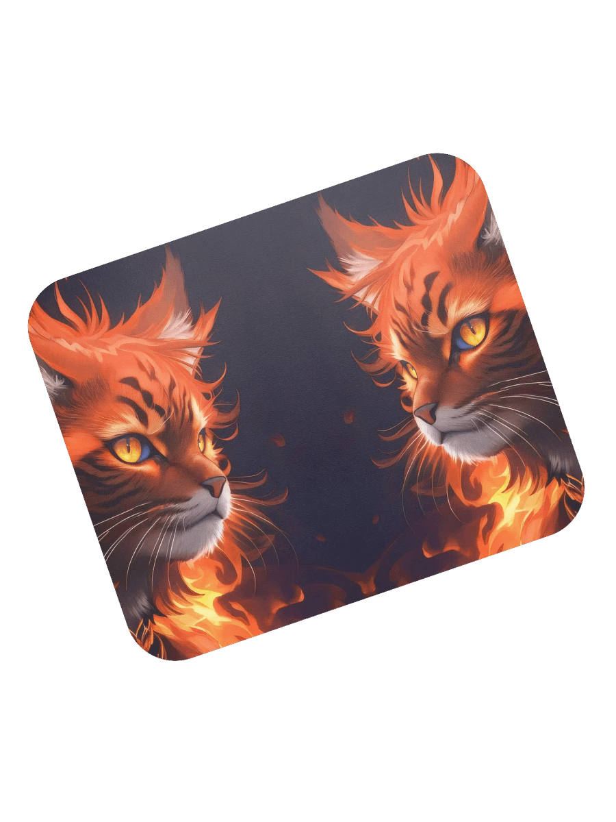 Inferno Cats Mouse Pad product image (1)