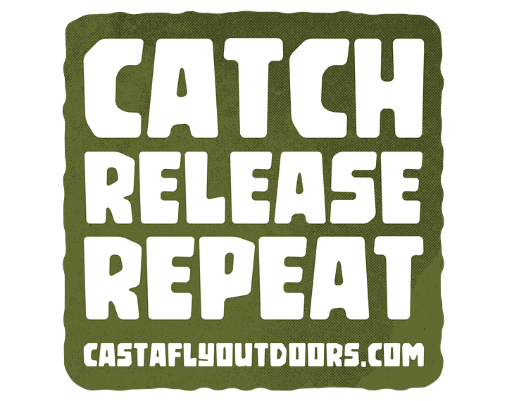 Catch Release Repeat Sticker product image (1)