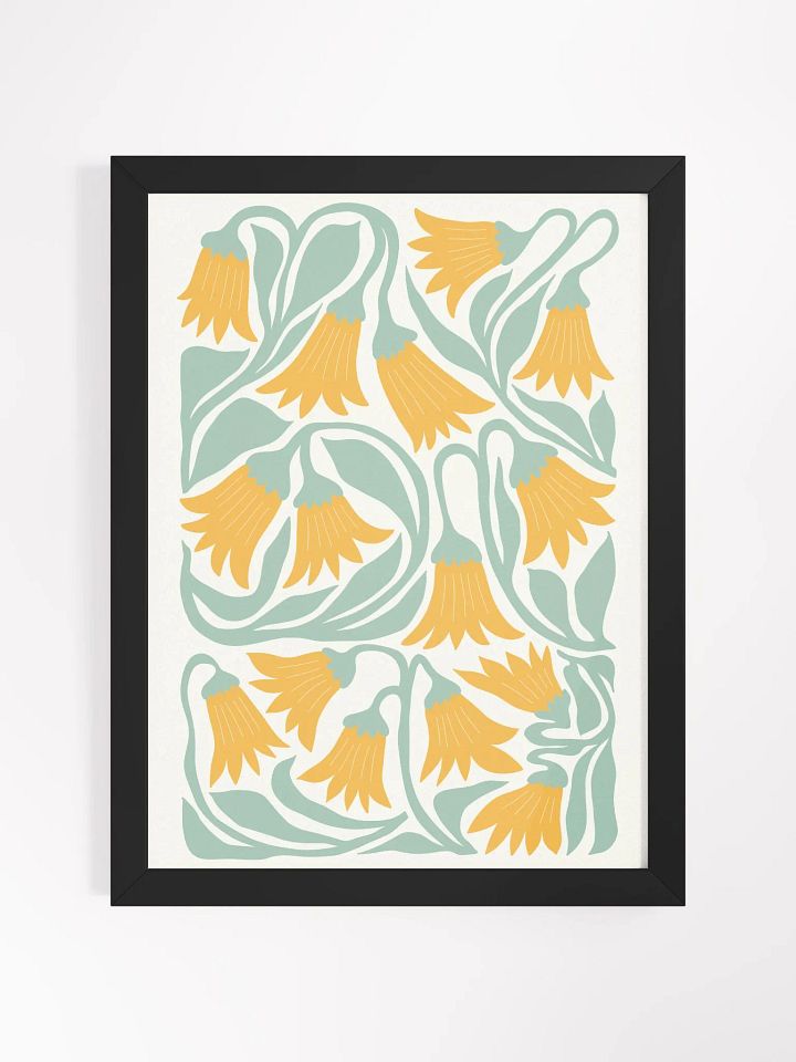 Golden Bells - Framed Poster product image (1)