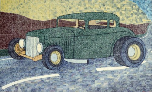 Green Hotrod (2002) Print product image (1)