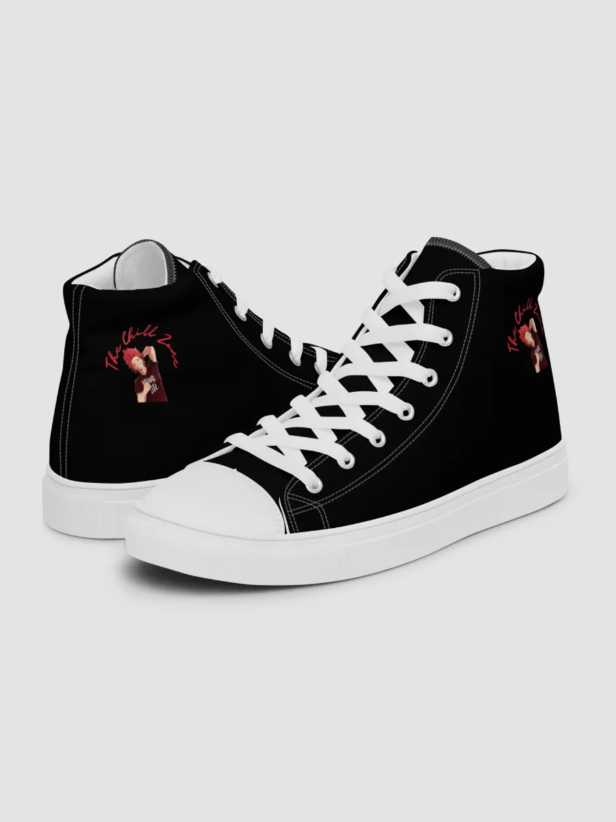 Women's High Top Canvas Shoes-Kirishima Chill Zone product image (8)