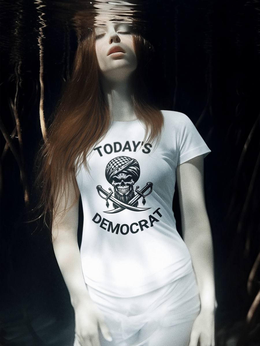 Today's Democrat Skull in Turban Tee product image (1)