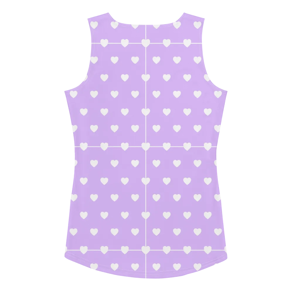 Pastel Heart Seamless Pattern Women's Tank Top - V3 product image (2)