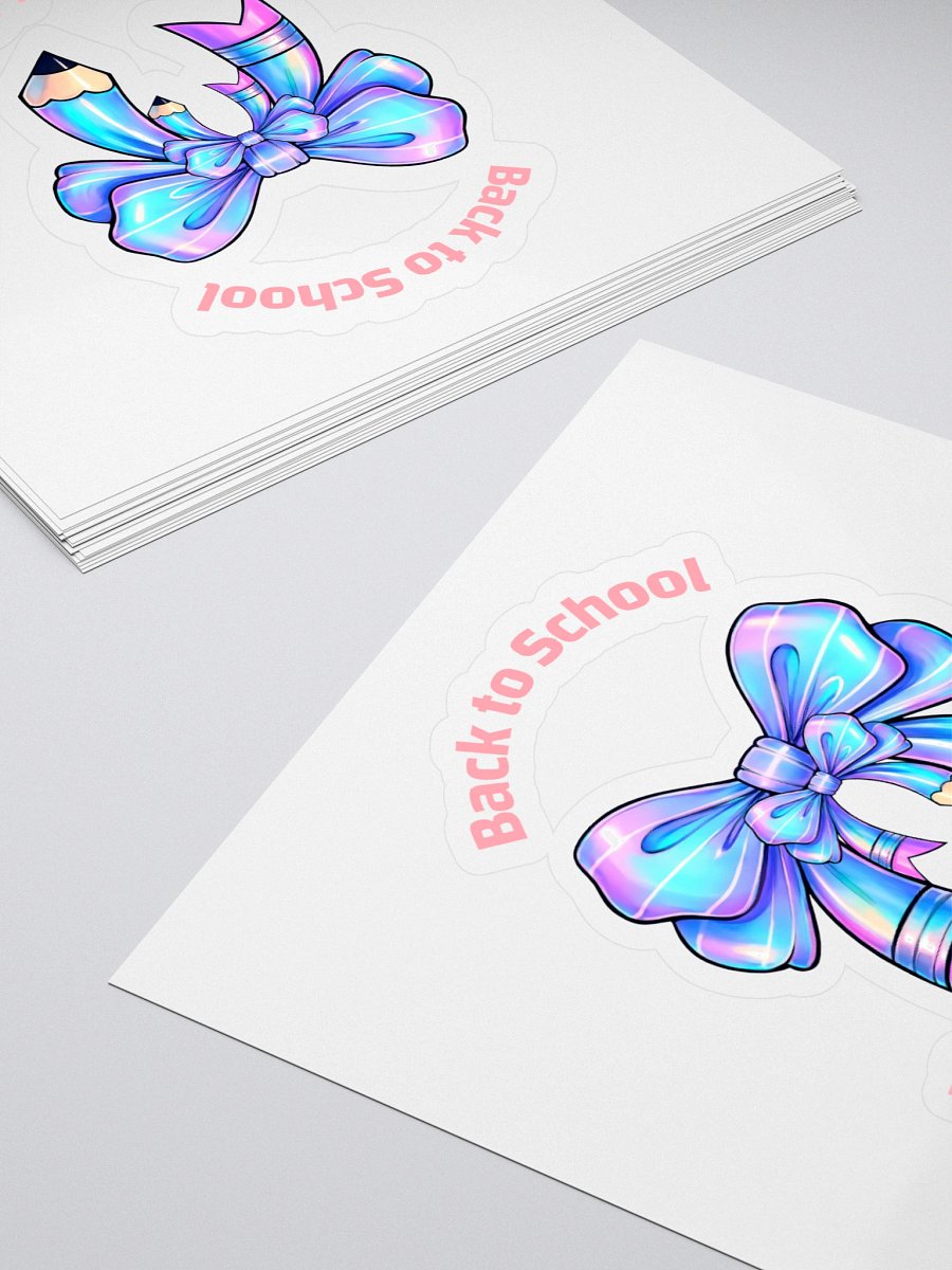 Iridescent Back to School Sticker Set product image (4)