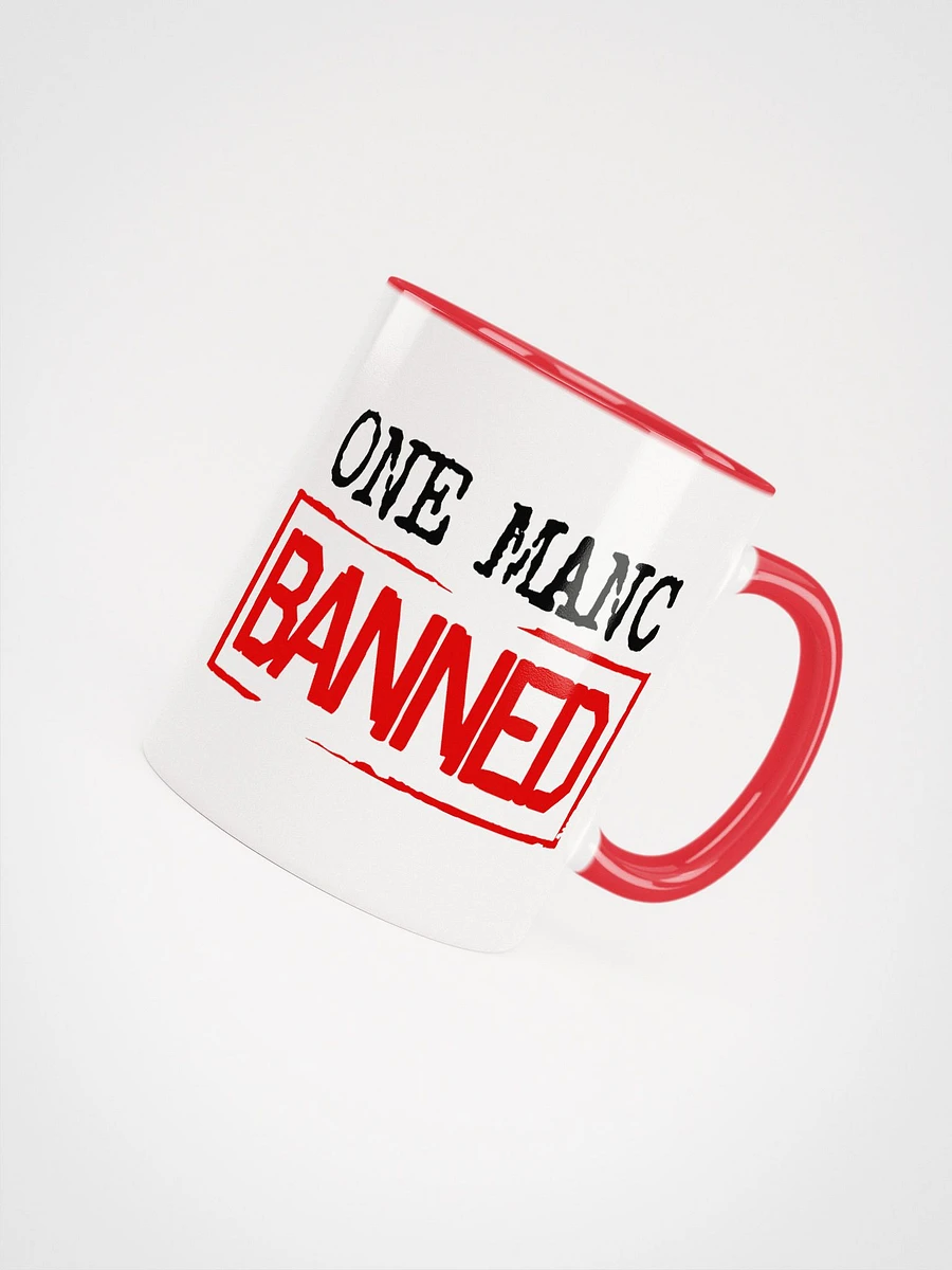 One Manc Banned Mug White/Red product image (4)