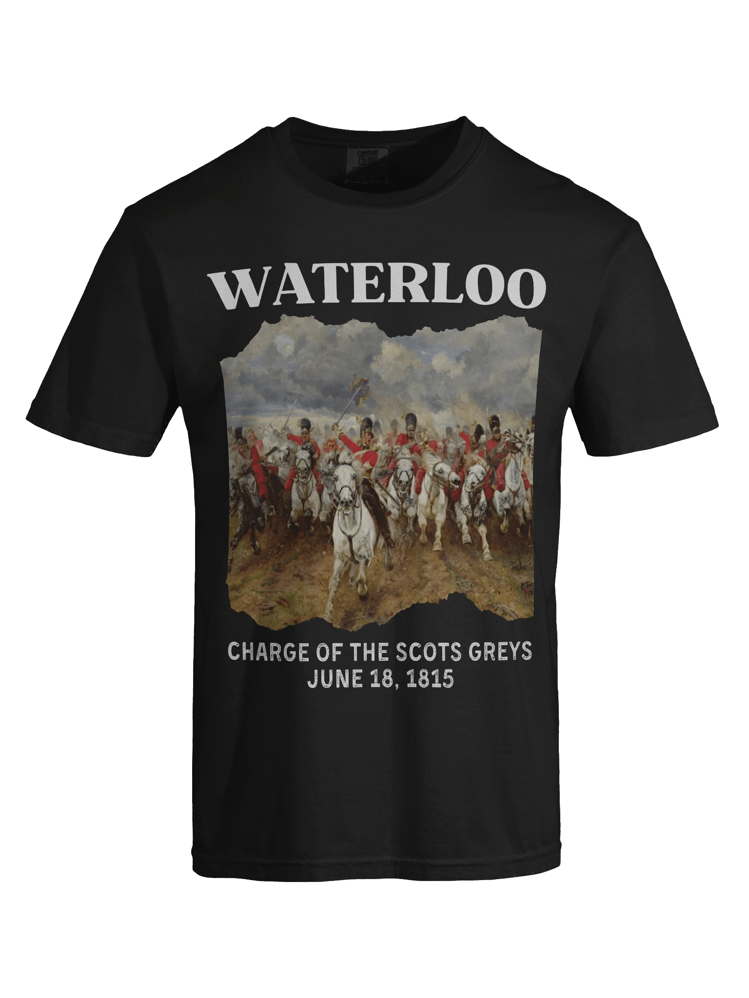 Waterloo - Charge of the Scots Greys T-Shirt product image (56)