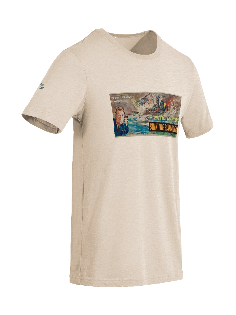 Sink the Bismarck! Poster Art Edition Tee product image (2)