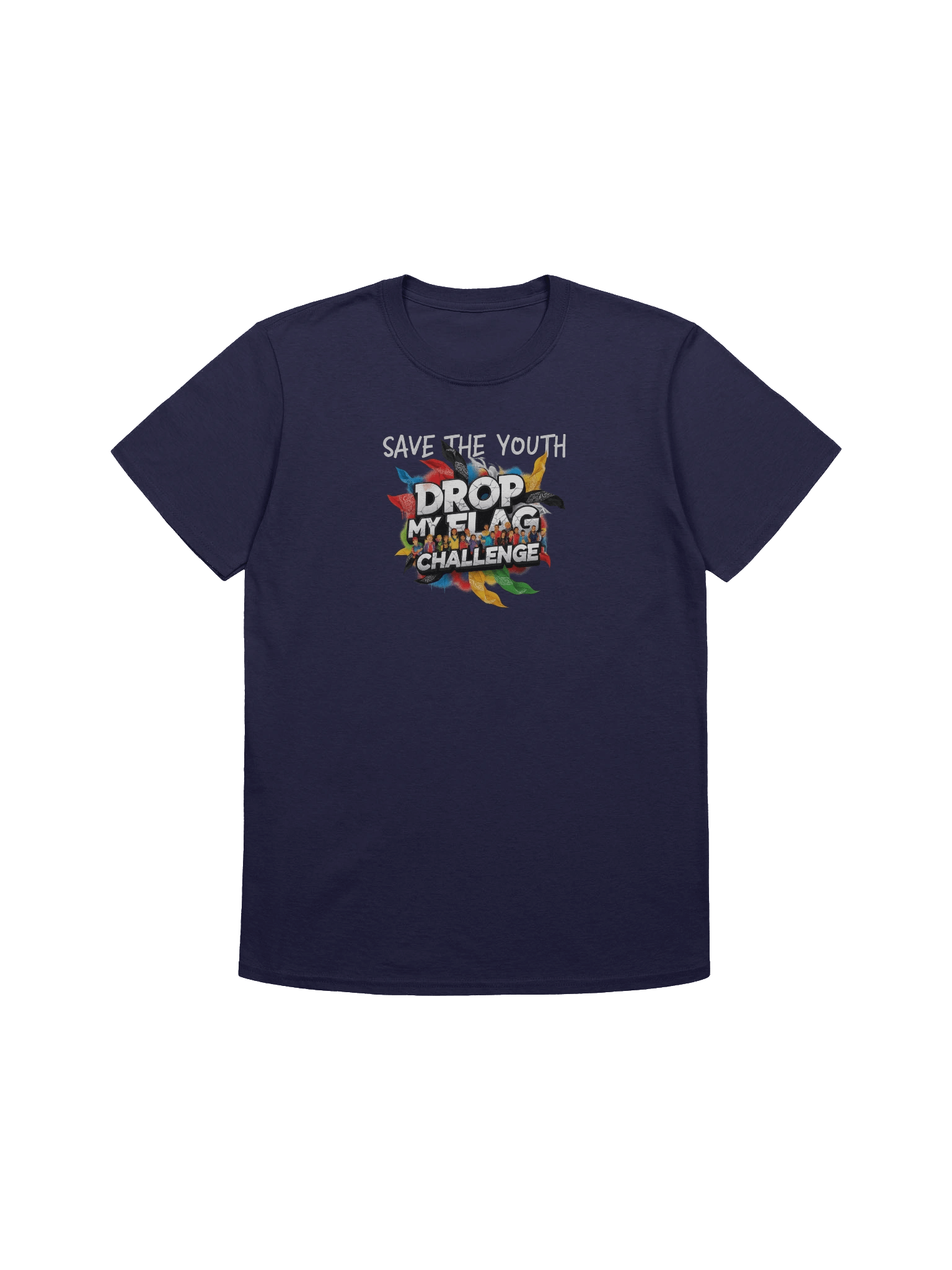 Navy Drop My Flag Tee product image (1)