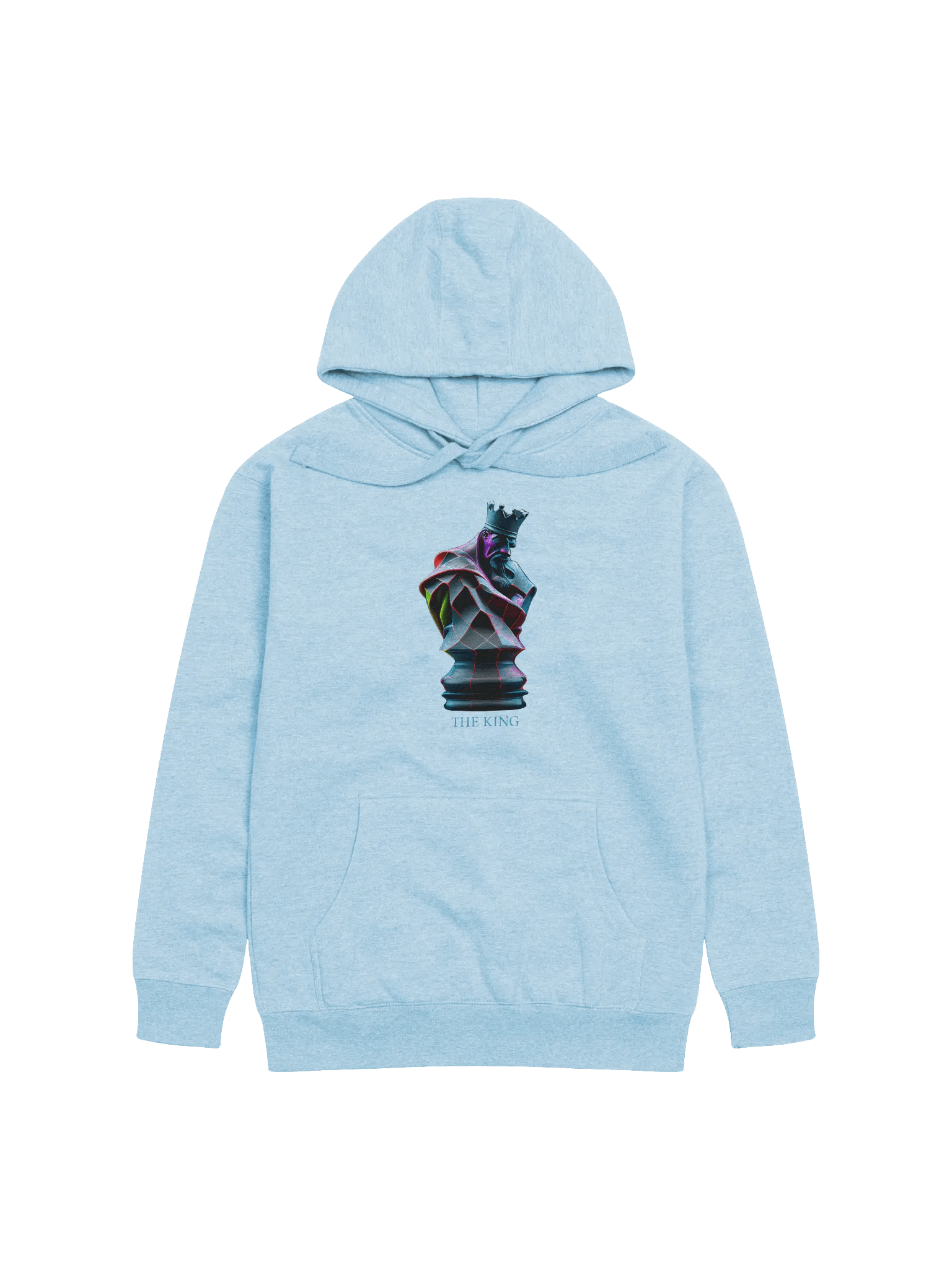 Neon King Chess Piece Premium Hoodie product image (1)