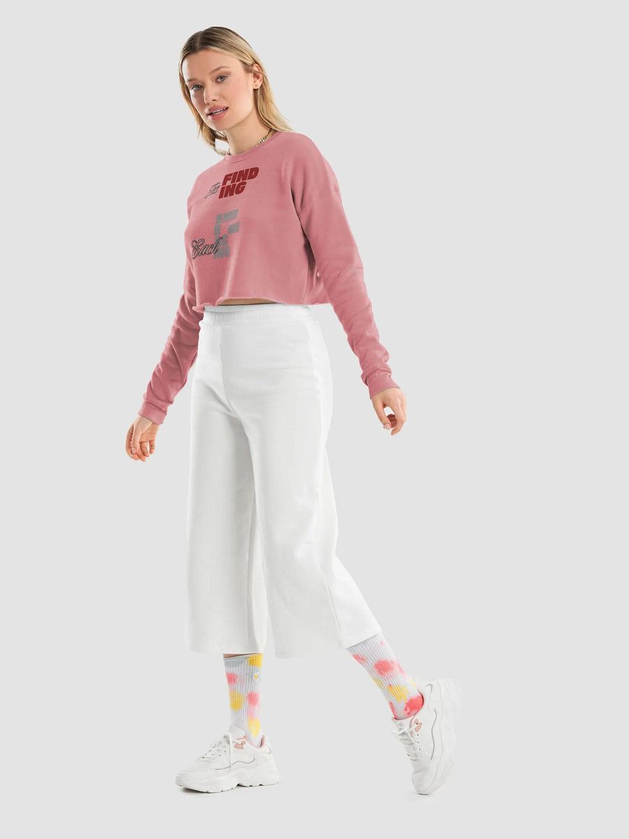 FINDING Each: Women's Cozy Crop Sweatshirt product image (12)