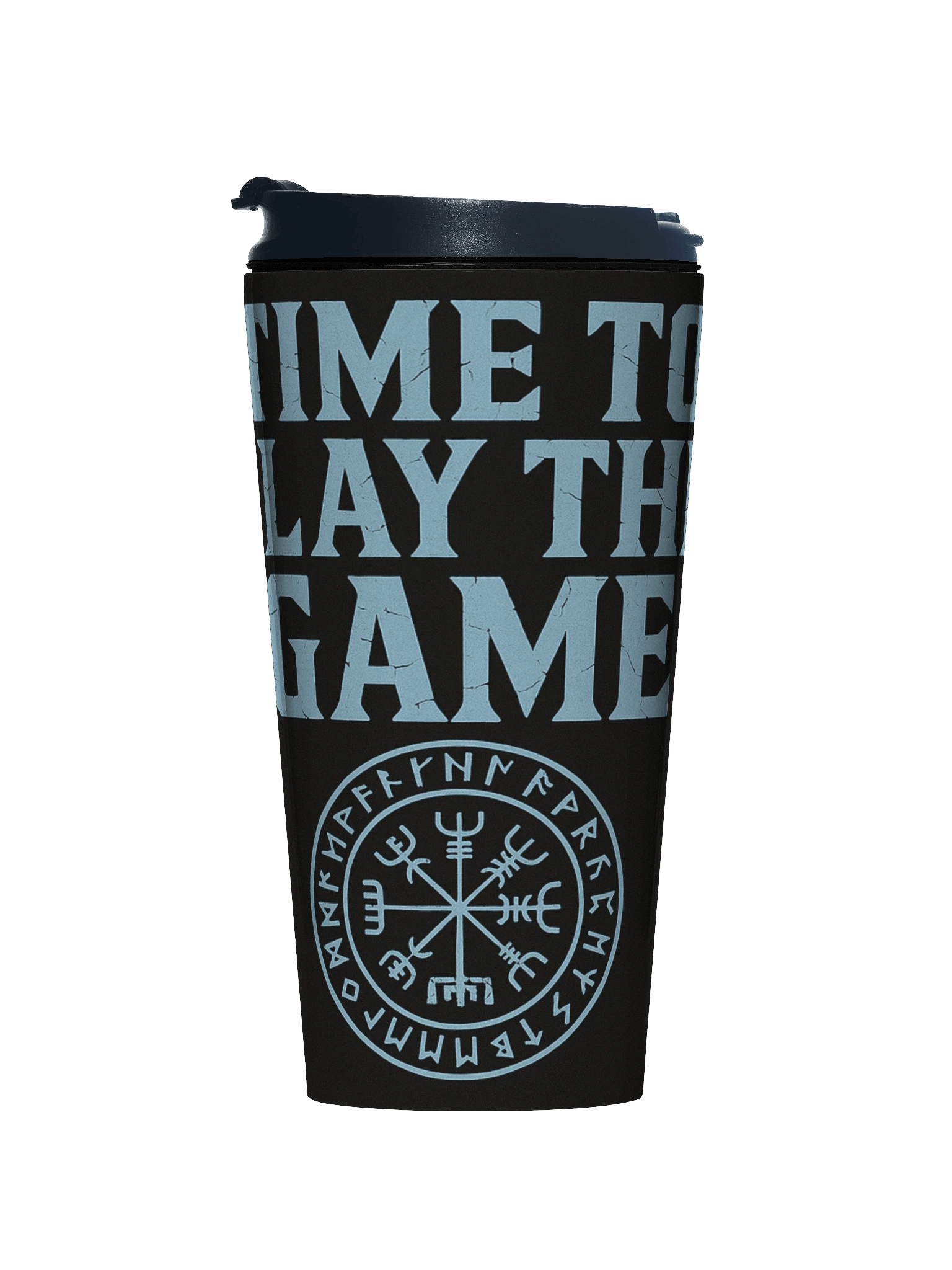 Valhalla Runic Steel Mug product image (1)