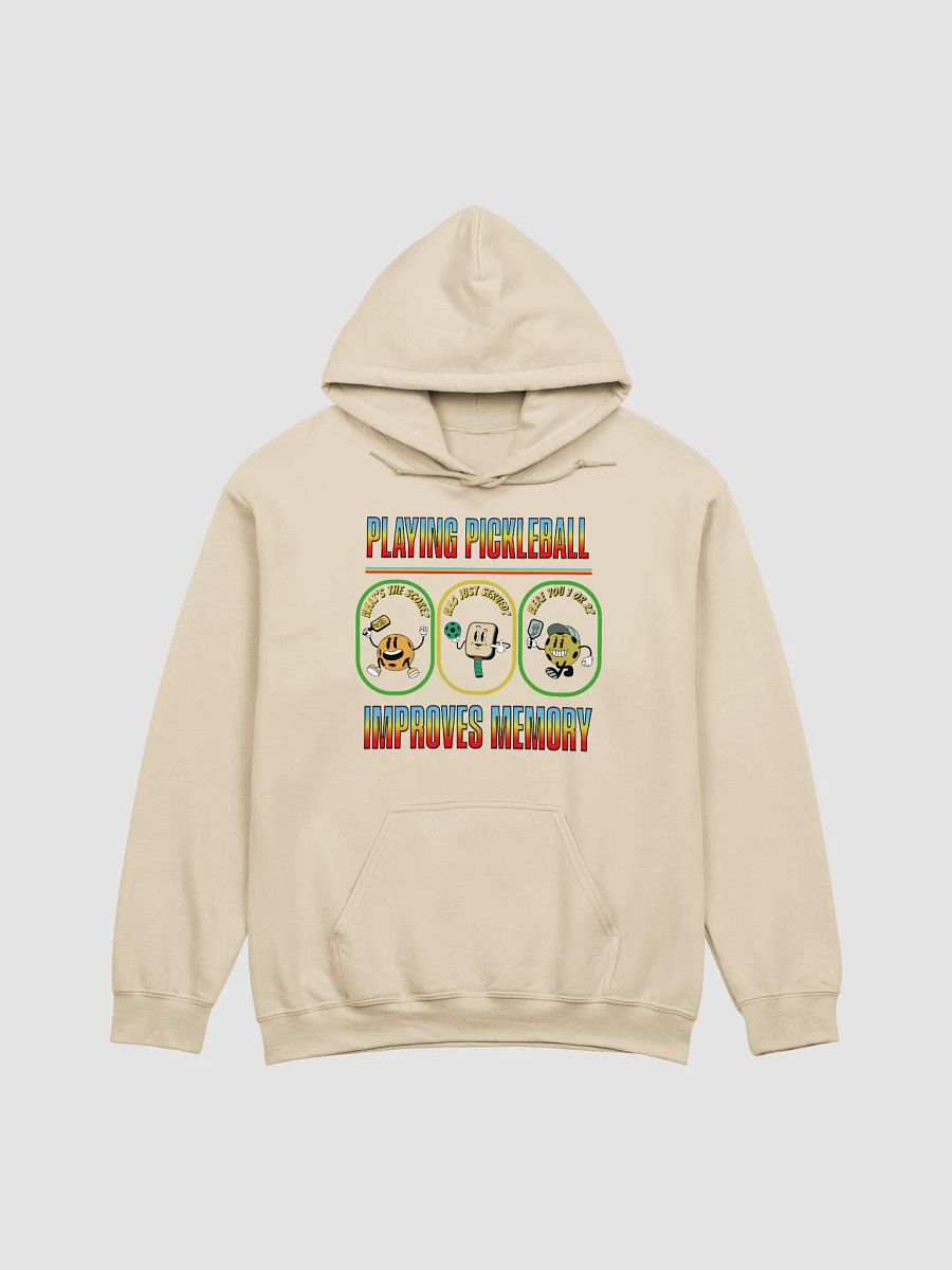 Playing Pickleball Improves Memory Fun Hoodie product image (19)
