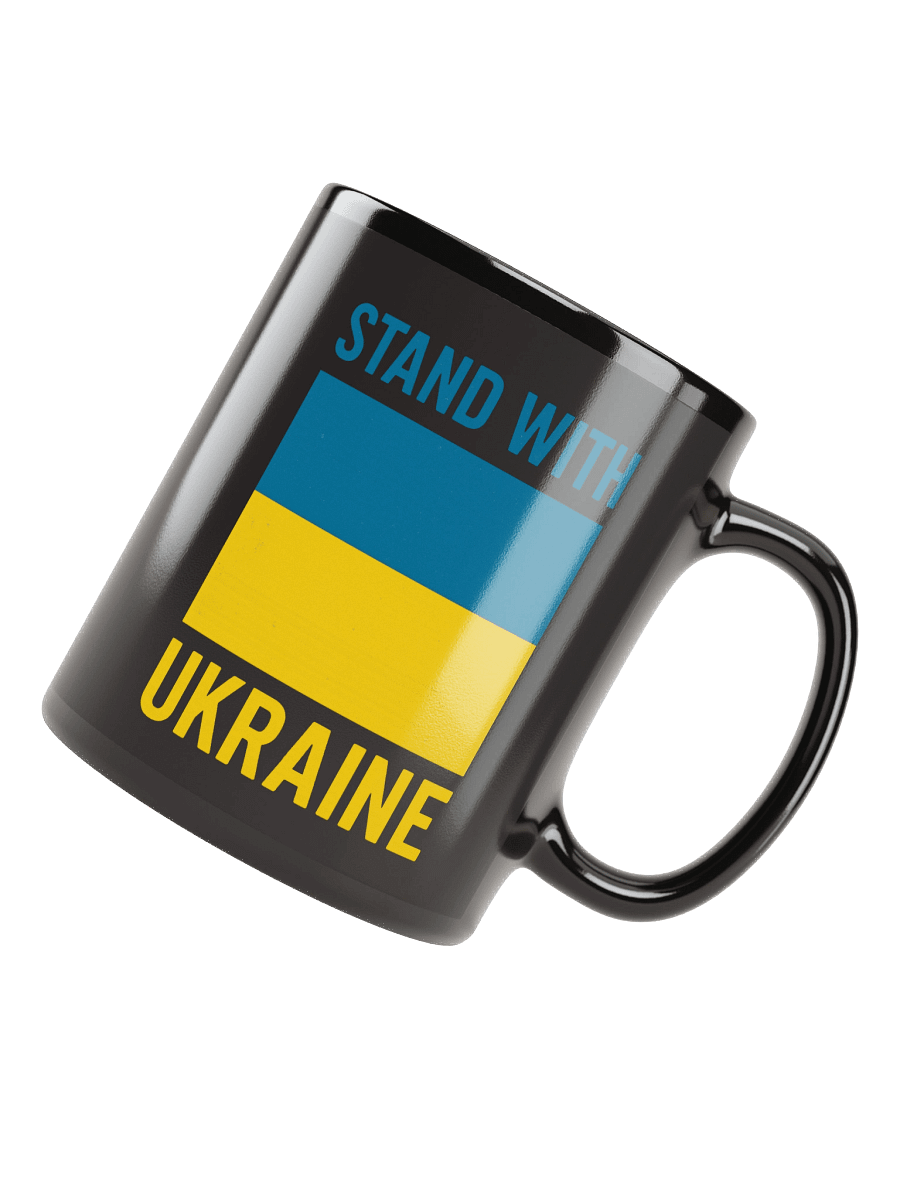 Stand with Ukraine Flag Mug product image (4)