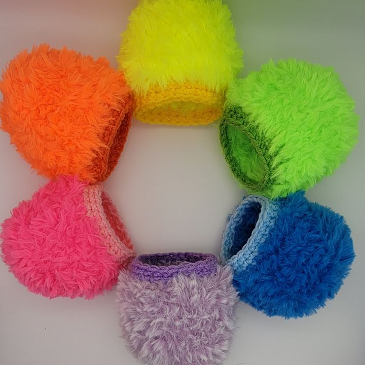 MADE TO ORDER - Crocheted Blue Yeti Mic Cover product image (1)