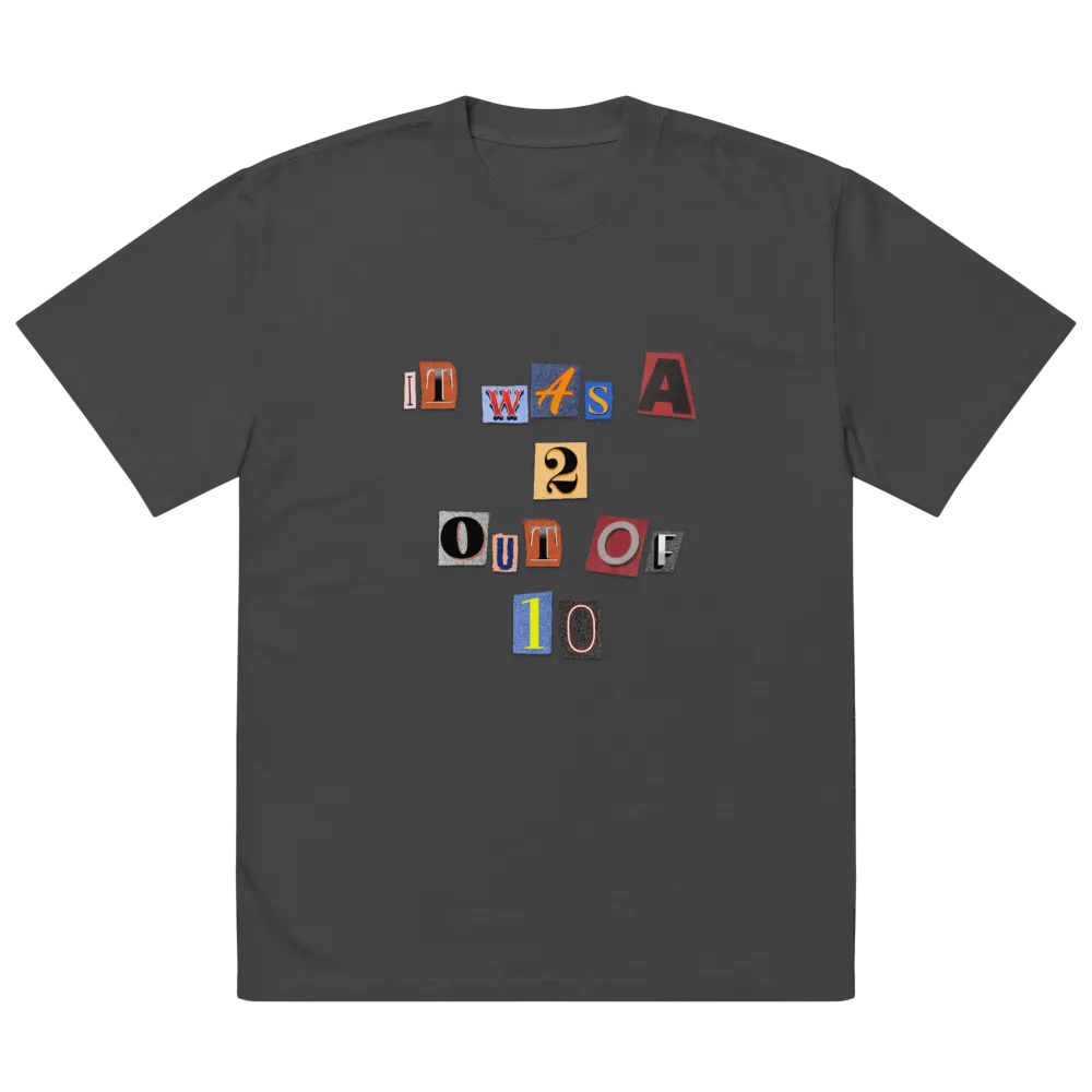 Wouldn't Recommend Oversized T-Shirt product image (2)