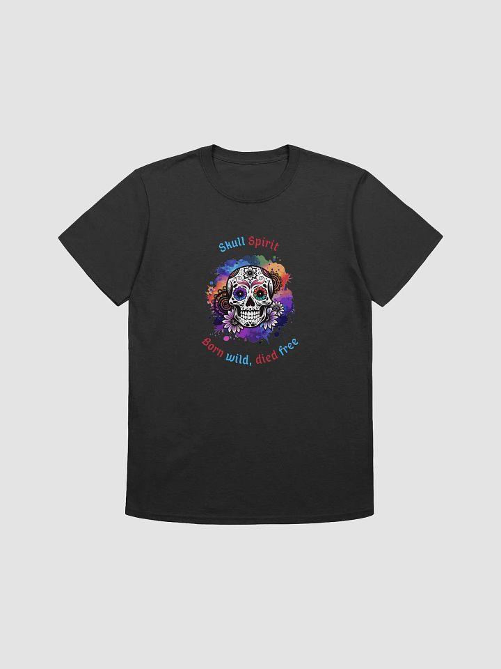 Floral Spirit Skull B Unisex Tee product image (2)