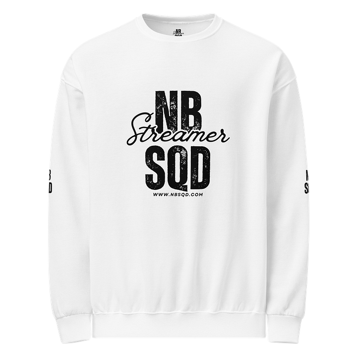 Official Noobsquad Mens Sweatshirt (White) product image (1)