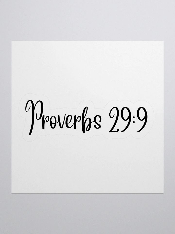 Proverbs 29:9 product image (3)