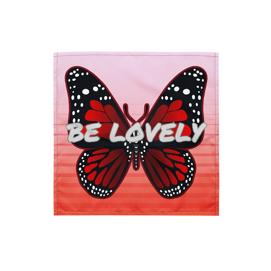 Be Lovely Butterfly All-Over Bandana product image (1)