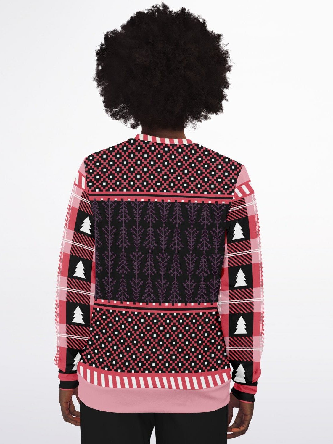 "Merry 666mas" Goat Sweatshirt | Alternative Christmas Sweater | Gothic Holiday Outfit product image (6)