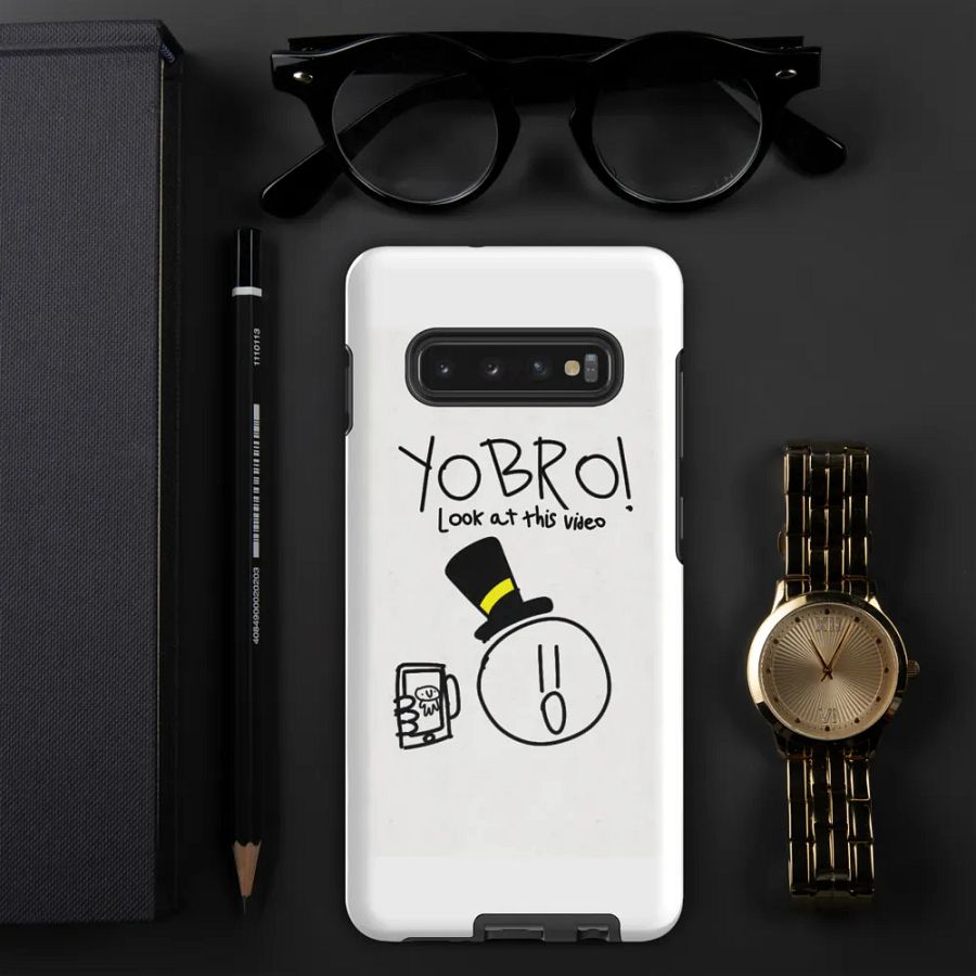 “YO BRO LOOK AT THIS VIDEO” Samsung case product image (6)