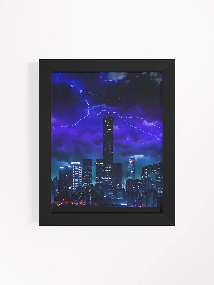Electric City Framed Poster product image (19)