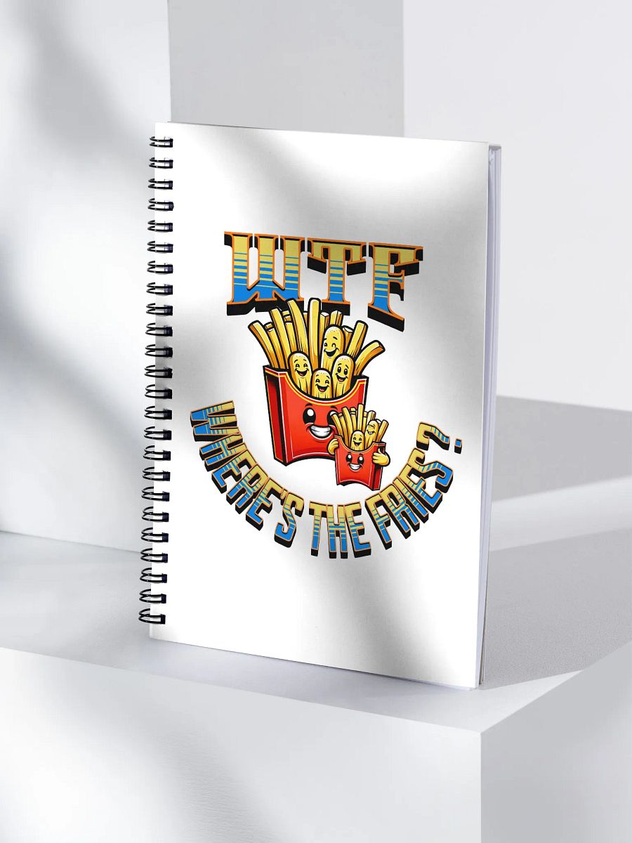 WTF Wheres The Fries Notebook product image (1)