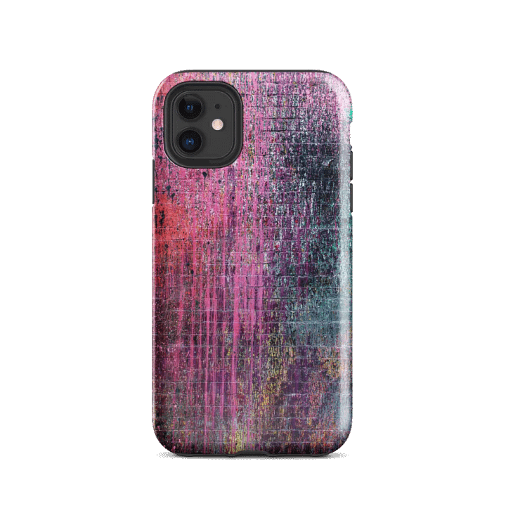 Vibrant Abstract Brick Wall iPhone® Tough Case product image (24)