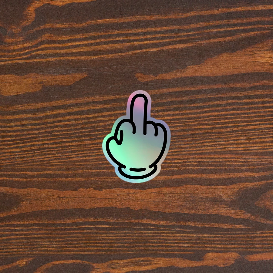 Flip off holo product image (3)