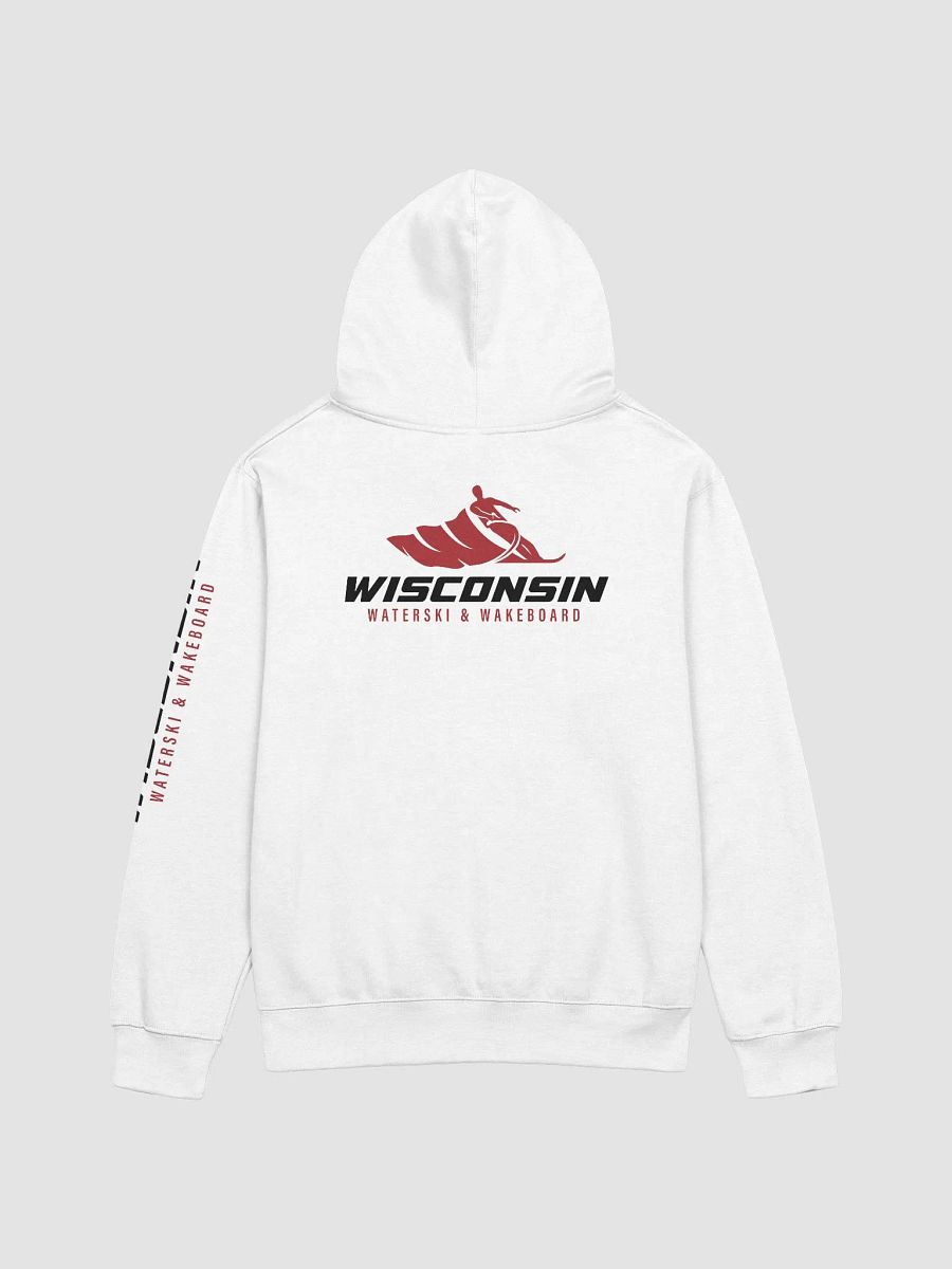 Wisconsin Waterski Hoodie (White) product image (3)