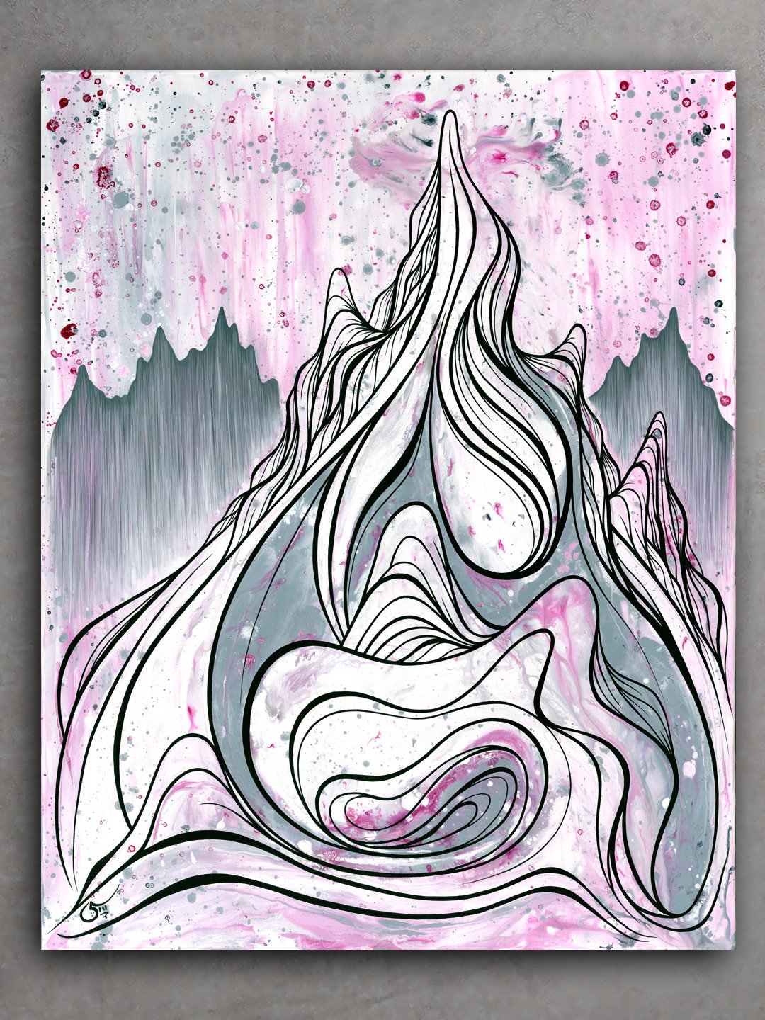 Mountain Echoes 2 - Original Painting product image (1)