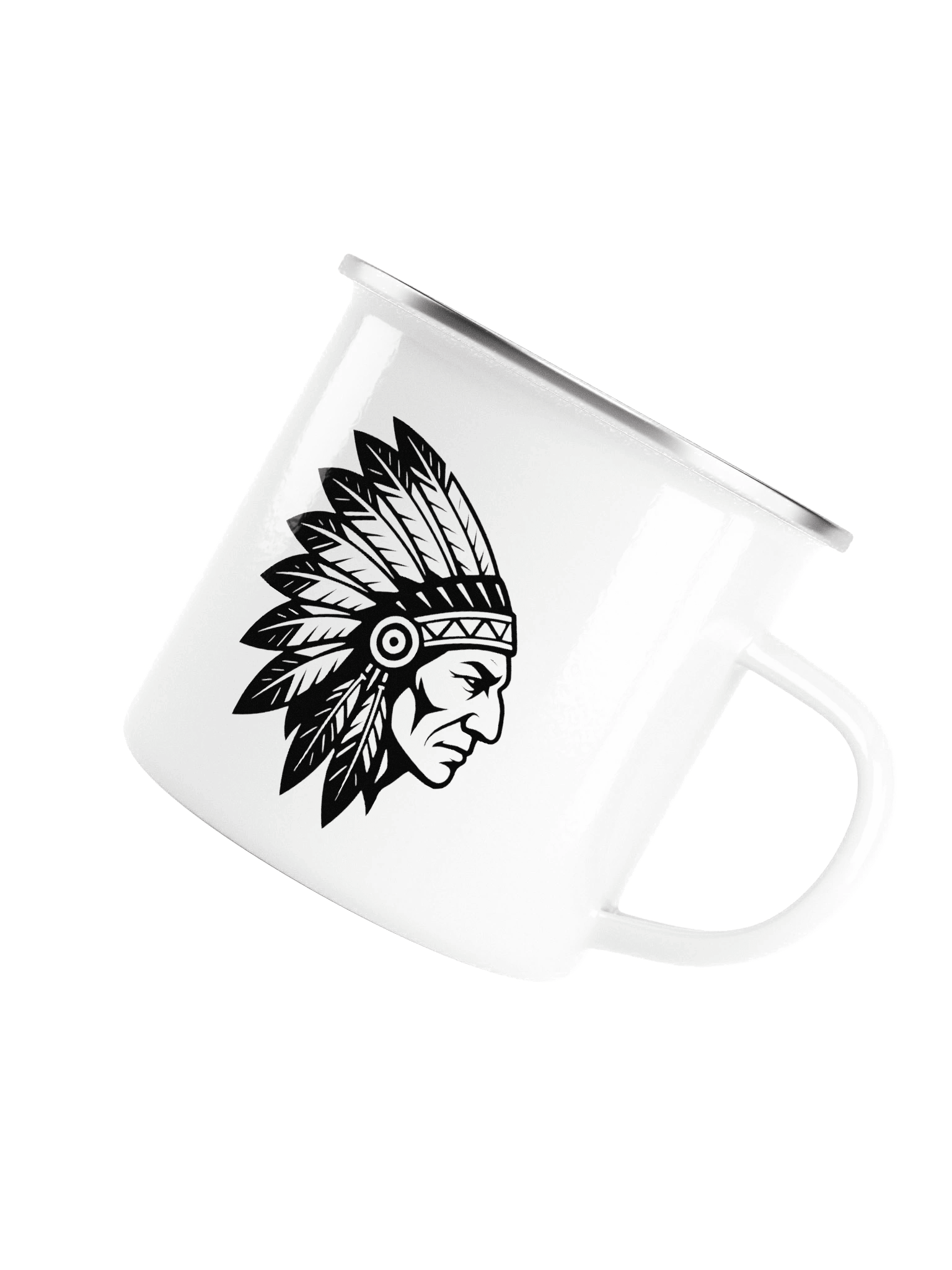 Mug Émaillé – Tête d’Indien product image (5)