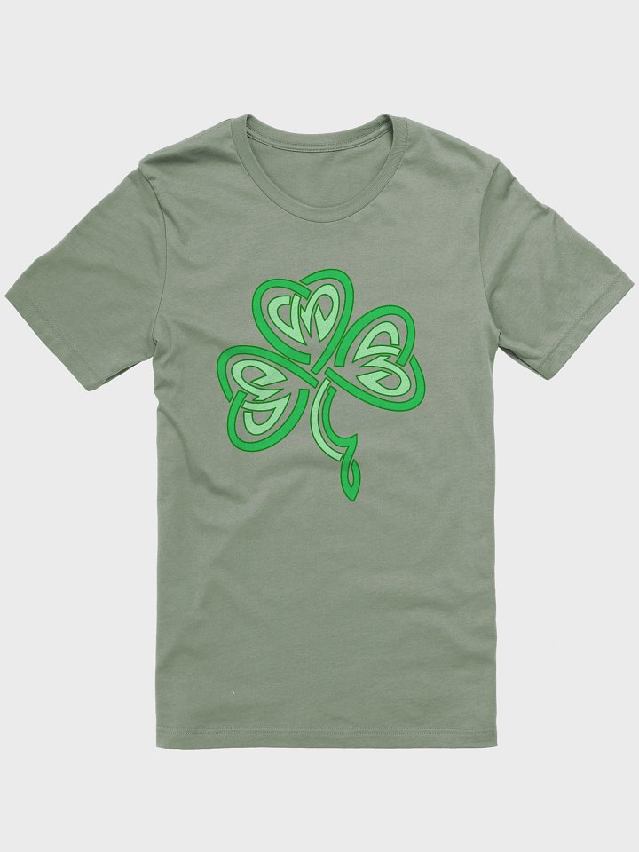 Shamrock Symbol Design - Celtic Luck Art, Irish Heritage Print, St. Patrick’s Spirituality product image (1)