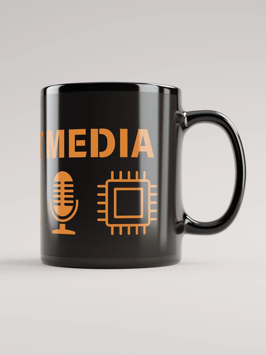 Bit By Bit Media Mug (Black) product image (1)