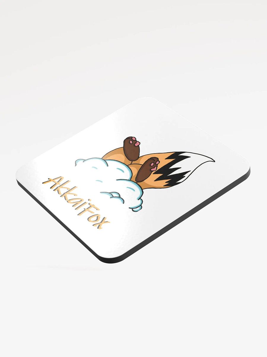 Stuck in snow Corked Coaster product image (3)