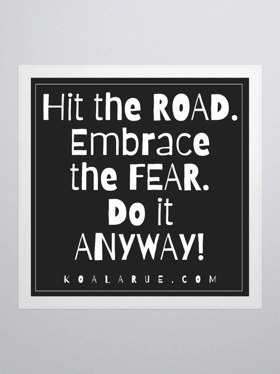EMBRACE THE FEAR • STICKER product image (2)