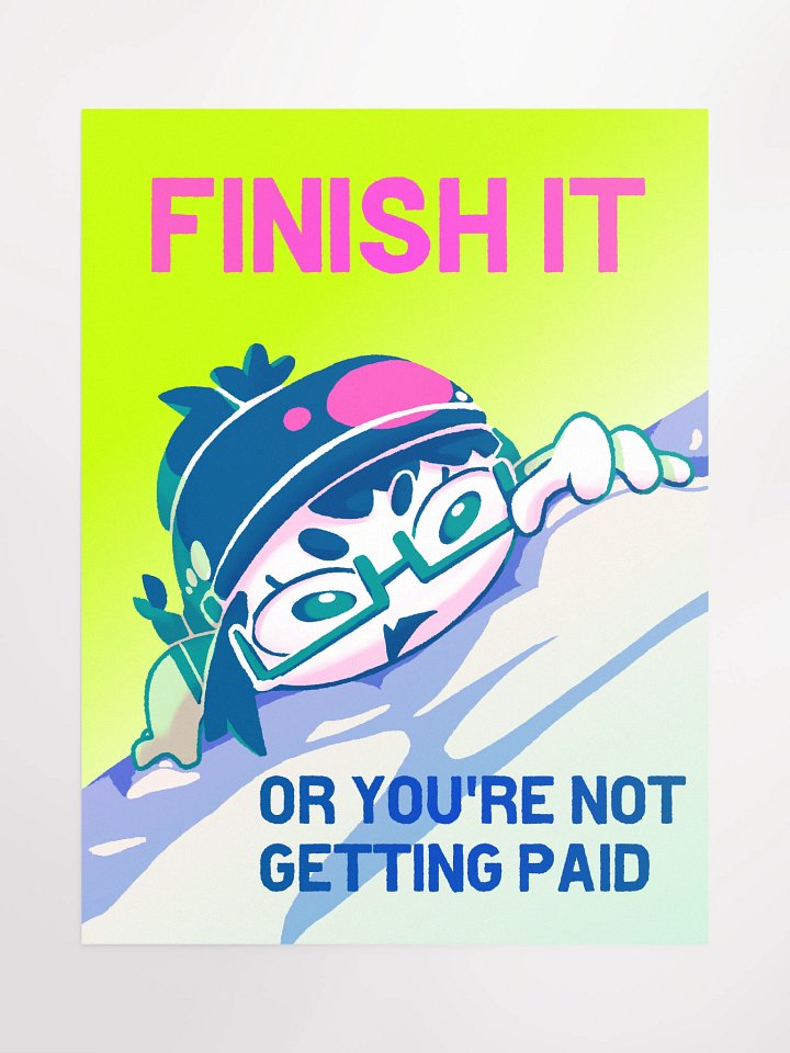 FINISH IT - Motivational Poster product image (1)