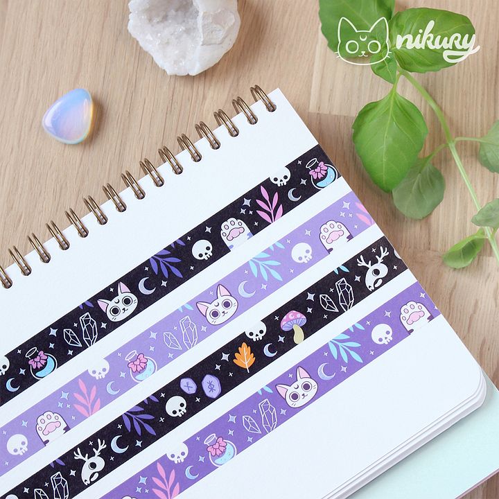 Witchy Holo Washi Tapes | 4 Different product image (2)