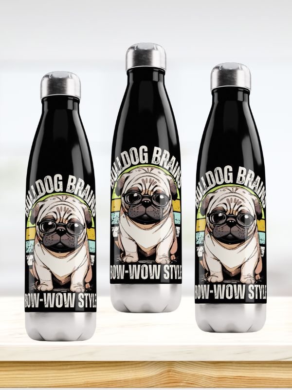 Bulldog Brains Bow-Wow Style Tumbler product image (1)