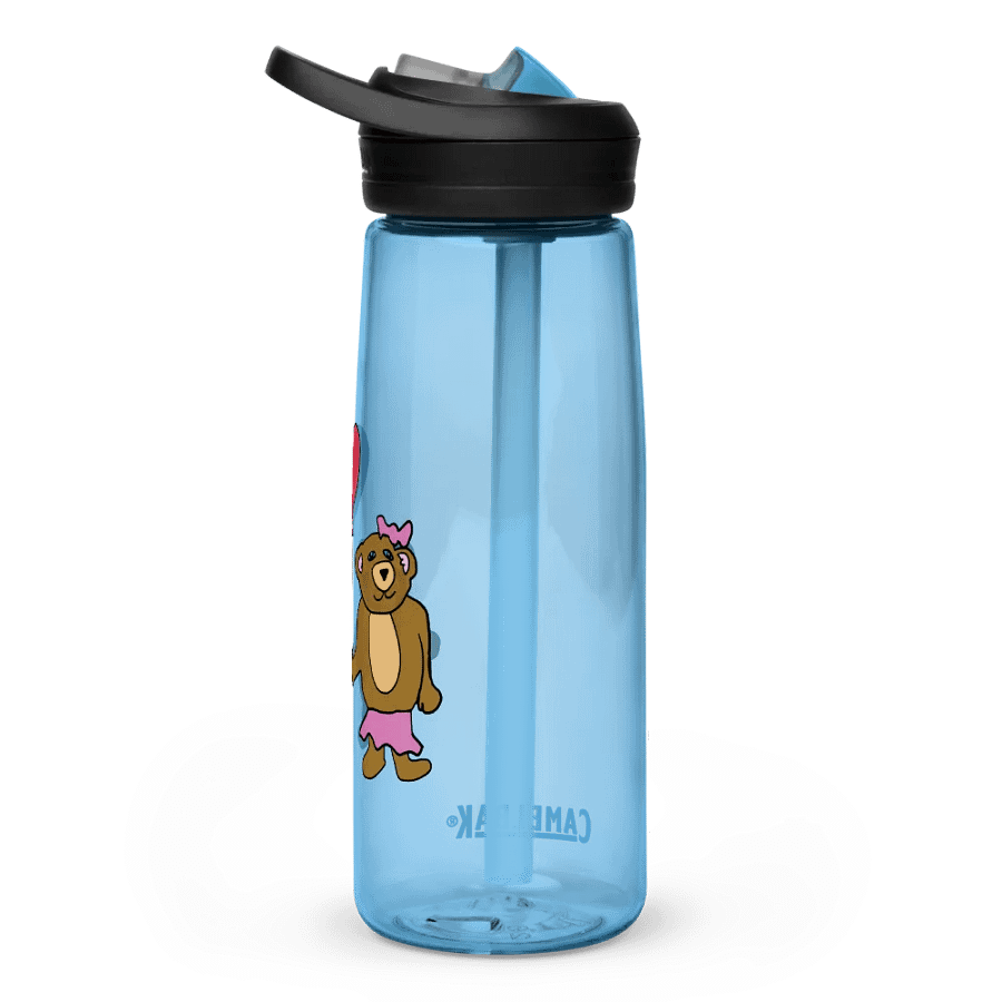 Teddy Bear Valentine Sports Waterbottle product image (4)