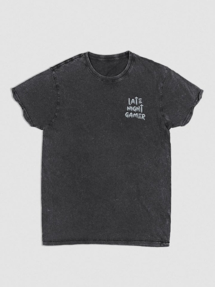 LATE NIGHT GAMER T-SHIRT (EMBROIDERED) product image (1)