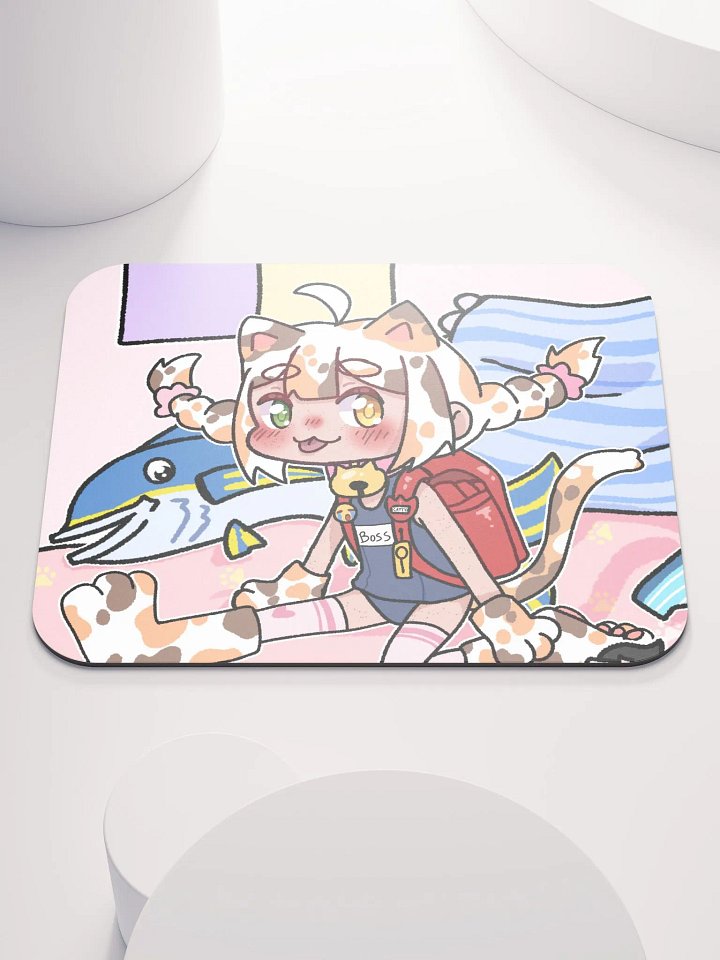 The Catto in her room Simple Mousepad product image (1)