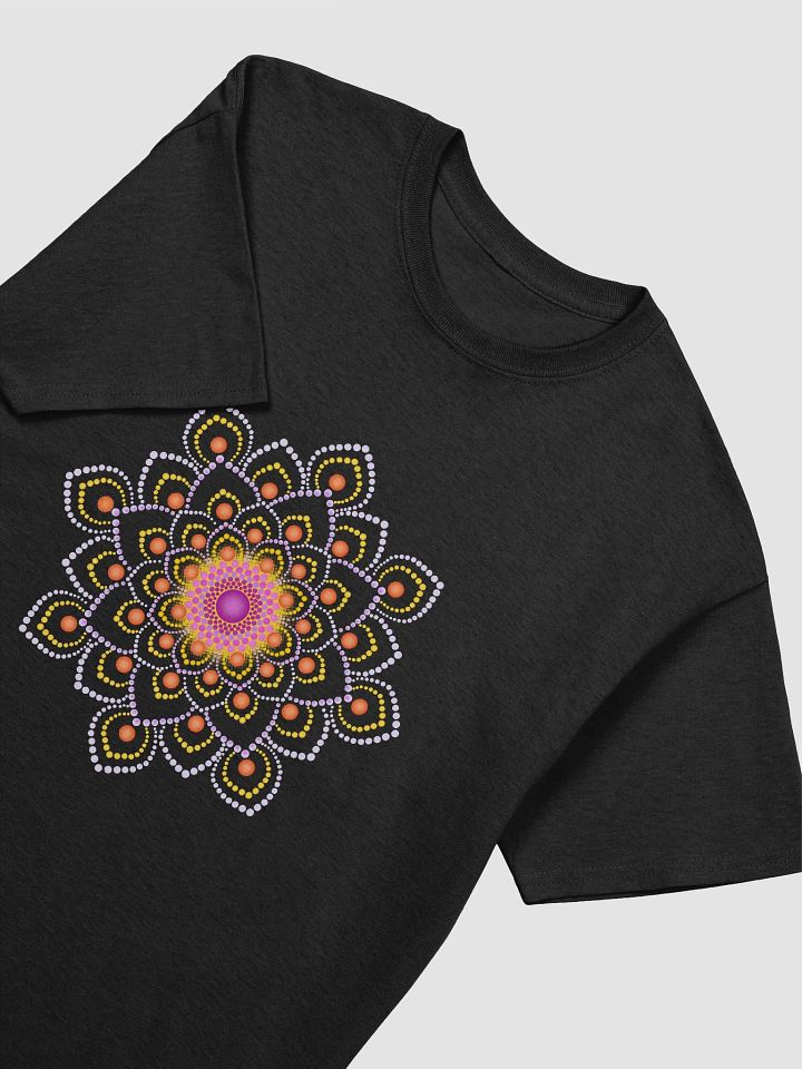 Simple Colorful Dot Mandala T-Shirt product image (1)
